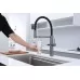 Смеситель для кухни под фильтр Paulmark Nexus Diamond Nd613999-GM вороненая сталь