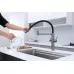 Смеситель для кухни под фильтр Paulmark Nexus Diamond Nd613999-GM вороненая сталь