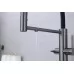 Смеситель для кухни под фильтр Paulmark Nexus Ne213999-GM вороненая сталь