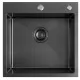 Кухонная мойка Blantek FS-5050B Nano Black ECO вороненая сталь