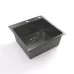 Кухонная мойка Blantek FS-5050HN Honeycomb Nano Black ECO вороненая сталь