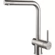 Смеситель для кухни Paulmark Spring Sp212067-BS брашированная сталь