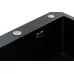 Кухонная мойка Blantek LS-5848STB Stone texture black вороненая сталь