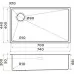 Кухонная мойка Omoikiri Taki 74-U/IF-L-GB Side графит