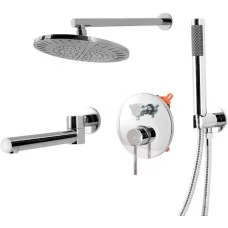 Душевая система Ahti Polar circle PC405318 хром