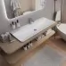 Умывальник Madera Solo 102x45 белый глянцевый