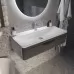 Умывальник Madera Solo 4680173710454 100x45 белый глянцевый
