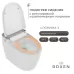 Унитаз Roxen Smart Simple 670310-02 41x68 с импульсным смывом белый (приставной)