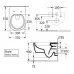 Унитаз Villeroy & Boch Skyla TwistFlush 5656CL01 37x53 белый