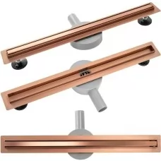 Душевой трап Rea Neo Slim Pro BRUSHED COPPER 70 медь