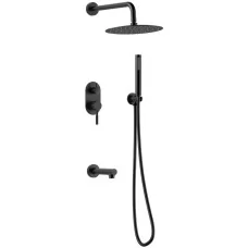 Душевая система Gid Edessa L070-BM-VD3 черный матовый