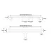 Душевой трап Rea Neo Slim Pro BRUSHED COPPER 70 медь