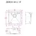 Кухонная мойка ZORG ZEROX 44 U / IF ZURINOX STEEL