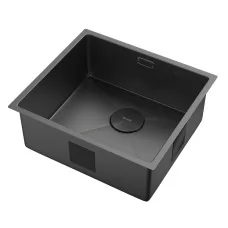 Кухонная мойка ZORG ZEROX 49 U / IF ZURINOX PVD GUNBLACK