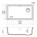 Кухонная мойка Omoikiri Kata 76-U Side Artgranit