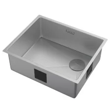 Кухонная мойка ZORG ZEROX 54 U / IF SIDE SF ZURINOX STEEL