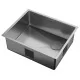 Кухонная мойка ZORG ZEROX 54 U / IF SIDE SF STEEL