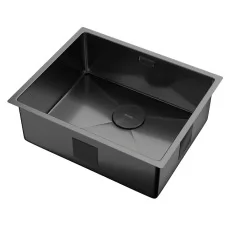 Кухонная мойка ZORG ZEROX 54 U / IF PVD GUNBLACK
