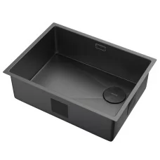Кухонная мойка ZORG ZEROX 59 U / IF SIDE SF ZURINOX PVD GUNBLACK