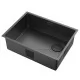 Кухонная мойка ZORG ZEROX 59 U / IF SIDE SF ZURINOX PVD GUNBLACK