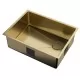 Кухонная мойка ZORG ZEROX 59 U / IF SIDE SF PVD GOLD