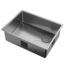 Кухонная мойка ZORG ZEROX 59 U / IF SIDE SF STEEL