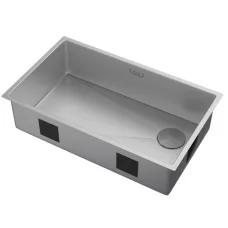Кухонная мойка ZORG ZEROX 74 U / IF SIDE SF ZURINOX STEEL