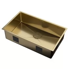 Кухонная мойка ZORG ZEROX 74 U / IF PVD GOLD