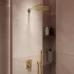 Душевая система Vincea Linea VSFW-4LN0BG брашированное золото