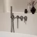 Смеситель для ванны Vincea Villa VTFW-1VL1GM оружейная сталь