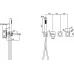 Смеситель для ванны Vincea Alto VBTW-6AL1GM вороненая сталь