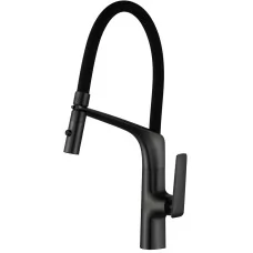 Смеситель для кухни Vincea VKF-115MB черный матовый