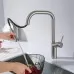 Смеситель для кухни Vincea VKF-107BN никель матовый