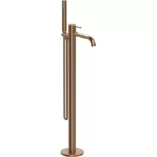 Смеситель для ванны Vincea Desire VTF-1DBC брашированная медь 