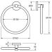 Кольцо для полотенец Grohe Essentials  40365001 хром