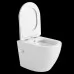 Унитаз CeramaLux 2196BD белый (подвесной)
