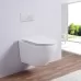 Унитаз CeramaLux TR2197MW 37x49 SoftClose белый матовый (подвесной)