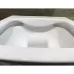 Унитаз CeramaLux 2618E Soft Close белый (подвесной)