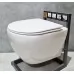 Унитаз CeramaLux TR-0199BD 36,5x50,5 SoftClose белый глянец (подвесной)