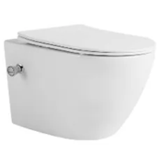Унитаз CeramaLux 2196BD белый (подвесной)