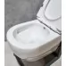 Унитаз CeramaLux TR-0199BD 36,5x50,5 SoftClose белый глянец (подвесной)
