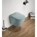 Унитаз CeramaLux TR2197MLG 37x49 SoftClose зеленый матовый (подвесной)