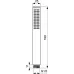 Лейка для душа Ideal Standard IdealRain Black BC774XG черная