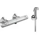 Смеситель с гигиенической лейкой Ideal Standard Ceratherm T25 A7201AA+B0595AA хром
