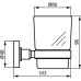 Набор аксессуаров Ideal Standard IOM Black A9245XG черный