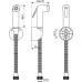 Смеситель с гигиенической лейкой Ideal Standard Ceratherm T25 A7201AA+B0595AA хром