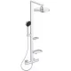 Душевая система Ideal Standard Alu+ BD583SI хром