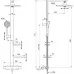 Душевая система Ideal Standard Alu+ BD583RO розовое золото