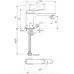 Смеситель для умывальника Ideal Standard CeraLife O BE006AA хром
