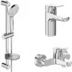 Смеситель для умывальника для ванны Ideal Standard Ceraflex BD001AA хром (комплект)